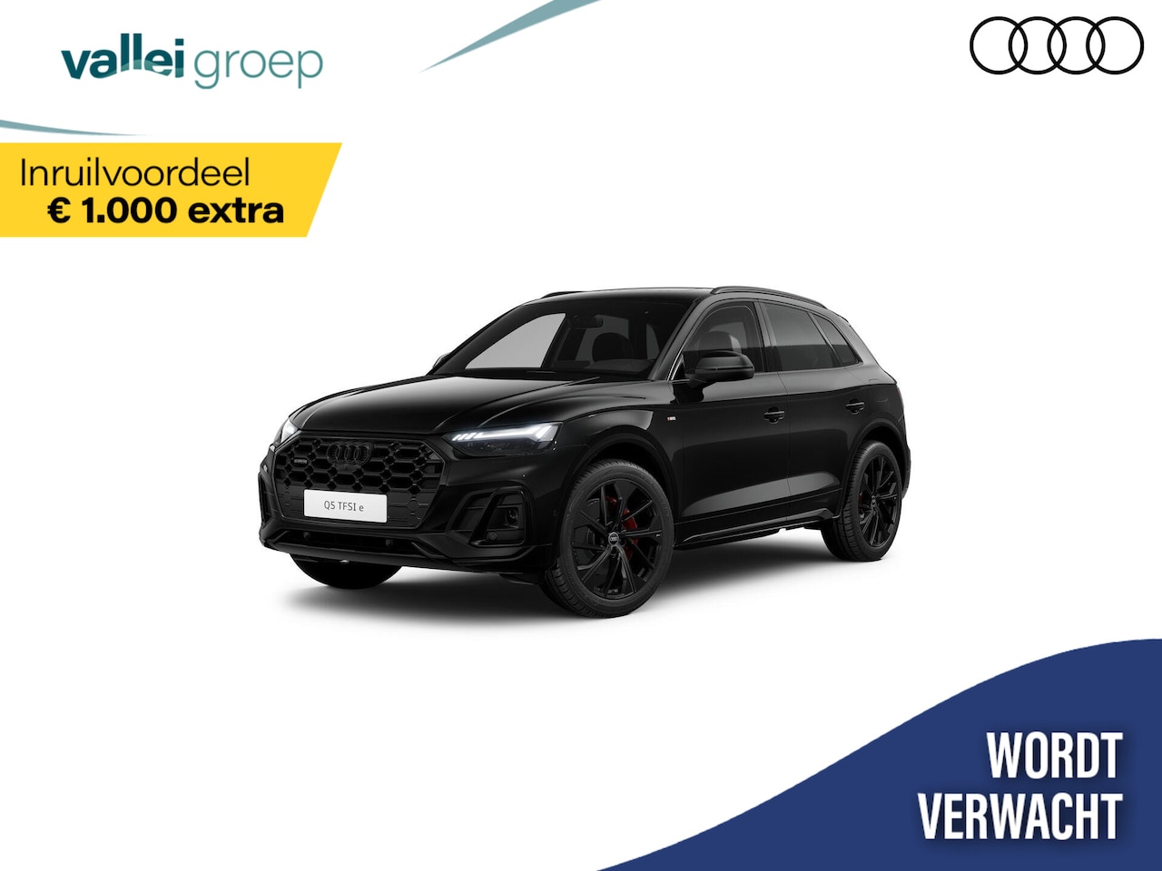 Audi Q5 - 50 TFSI e 299PK S edition Competition | Glazen panoramadak | Adaptive air suspension | Tre - AutoWereld.nl