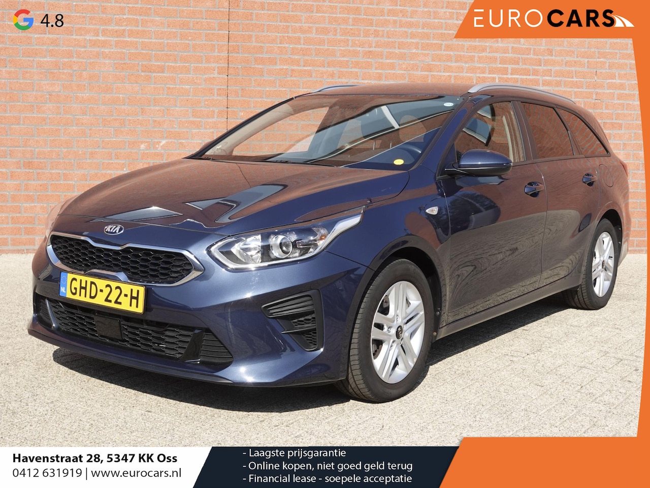 Kia Cee'd Sportswagon - Ceed 1.0 T-GDi 101pk Active | Navigatie | Apple Carplay/Android Auto | Camera | Stoel- en - AutoWereld.nl