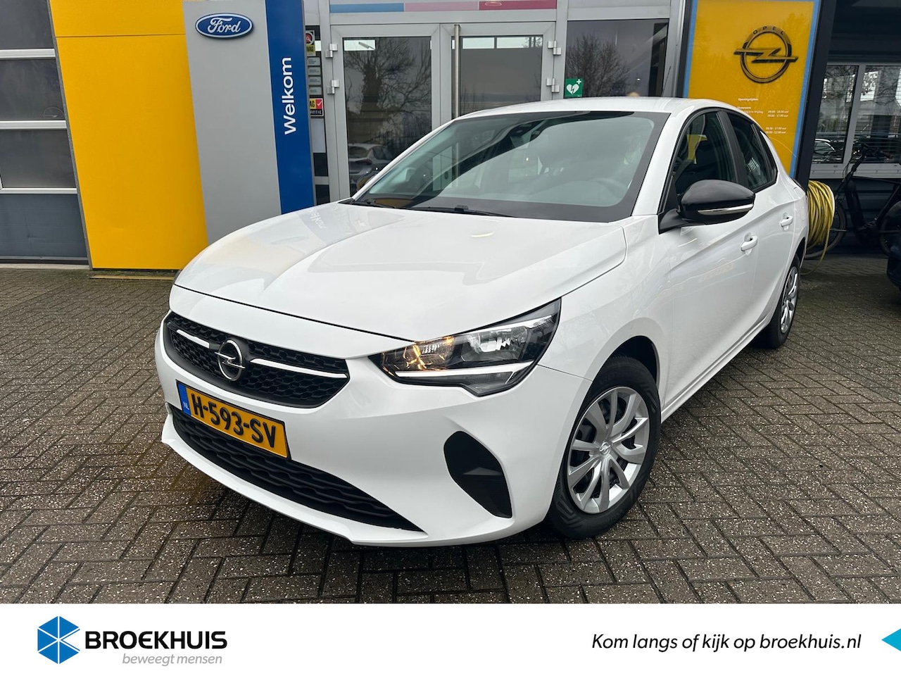 Opel Corsa - 1.2 75PK Edition | PARKEERSENSOREN| AIRCO| CRUISE CONTROL| BLUETOOTH| VOLLEDIG DEALERONDER - AutoWereld.nl