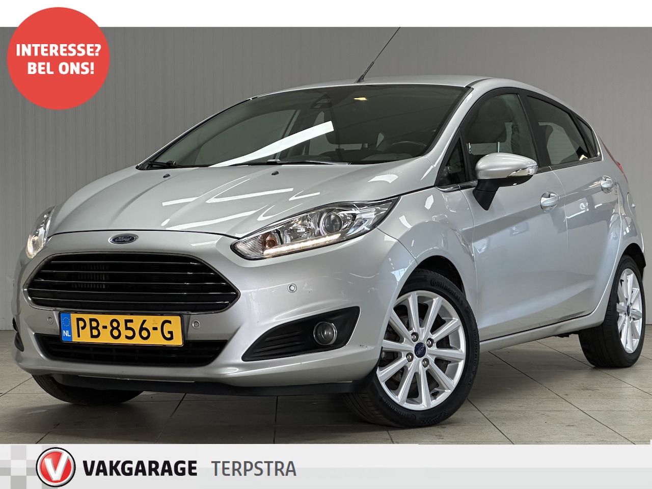 Ford Fiesta - 1.0 EcoBoost Titanium/ 16''LMV/ LED Dagrijverl./ Voorruitverw./ Clima/ Navi/ Cruise/ Bluet - AutoWereld.nl