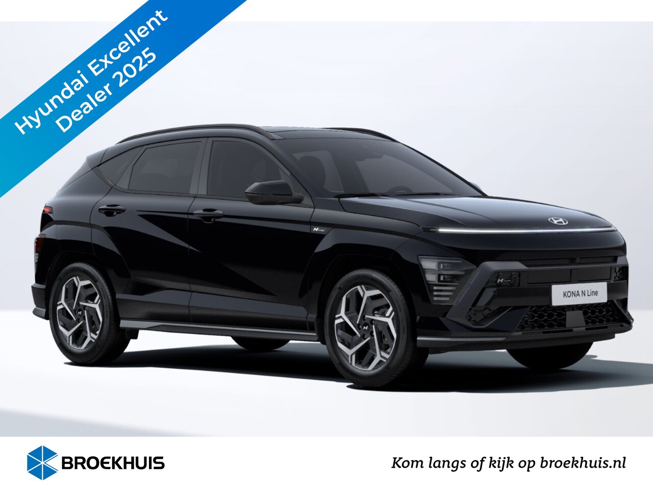 Hyundai Kona - 1.6 GDI HEV N Line Sky | € 5.186,- Voorraad Voordeel | Glazen schuif-/ kanteldak - AutoWereld.nl