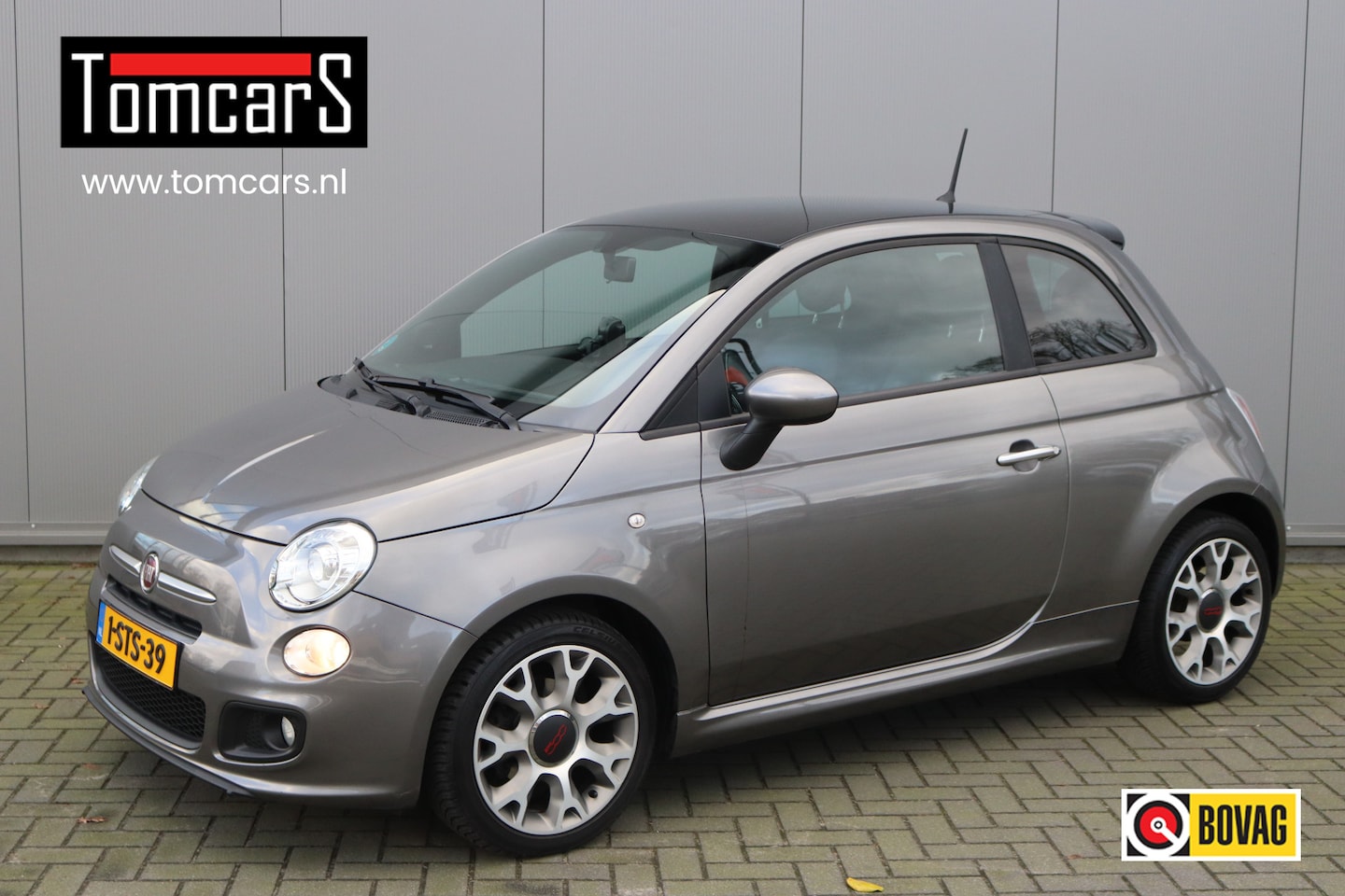 Fiat 500 - 0.9 TwinAir 500S Automaat Navigatie/Airco/Parkeerhulp/Leder - AutoWereld.nl