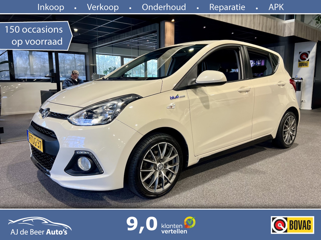 Hyundai i10 - 1.0i i-Motion Comfort Plus 1e eigenaar | Airco | LED | Two tone interieur - AutoWereld.nl