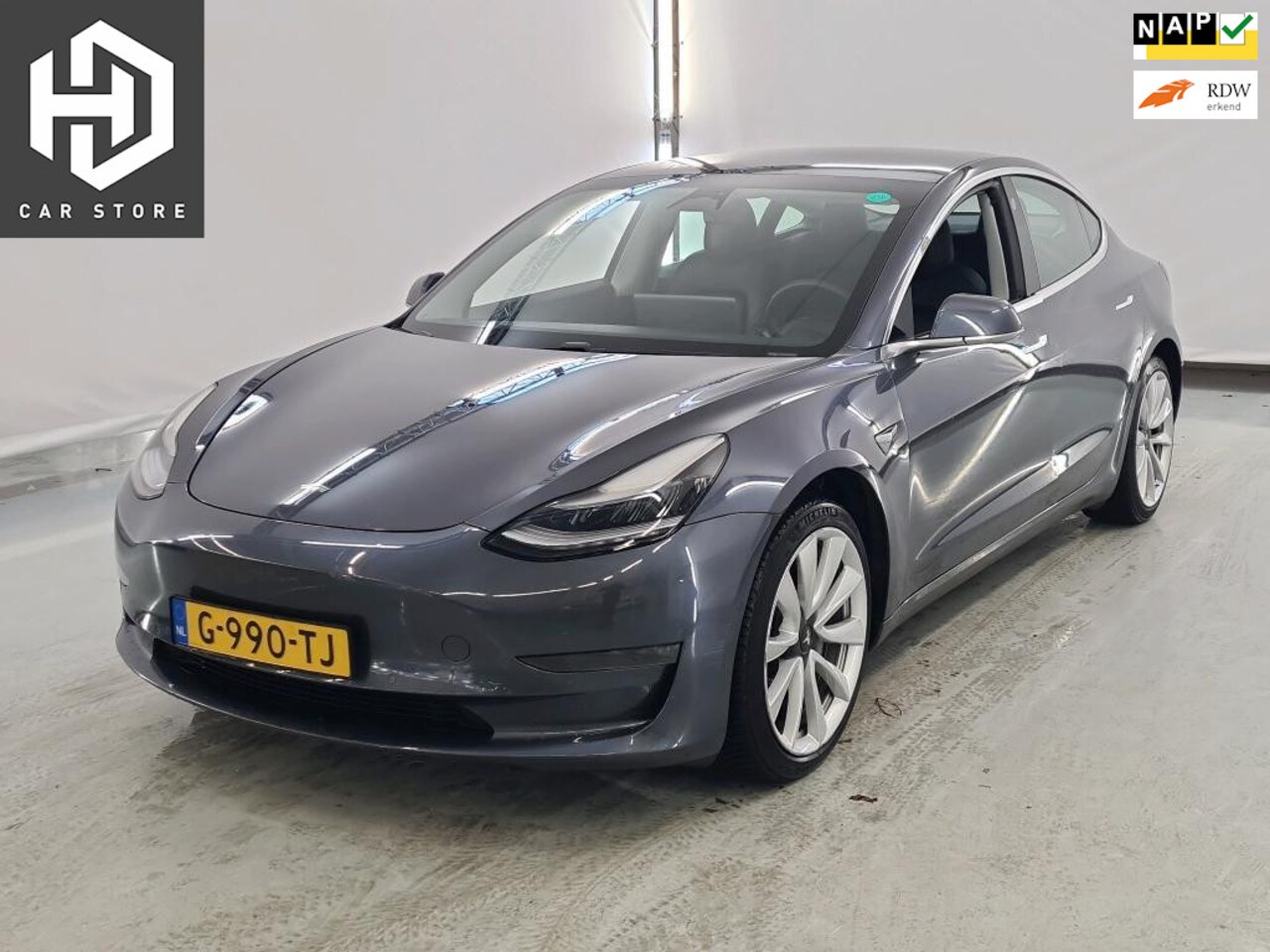 Tesla Model 3 - Long Range RWD Long Range AWD 75 kWh 87% SOH 19 INCH - AutoWereld.nl