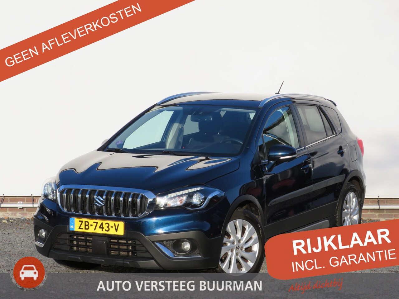 Suzuki S-Cross - 1.4 Boosterjet Select 1.4 Boosterjet Select, Automaat, Trekhaak, Dakspoiler, - AutoWereld.nl