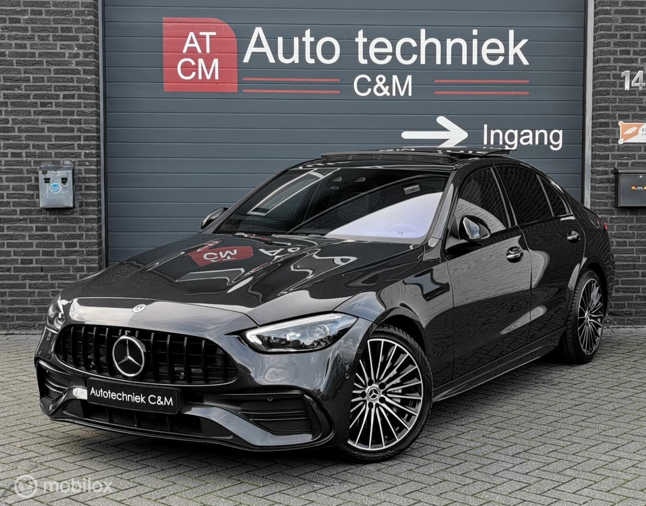 Mercedes-Benz C-klasse - 200 LAUNCH EDITION AMG LINE/PANO/SFEER/VOL - AutoWereld.nl