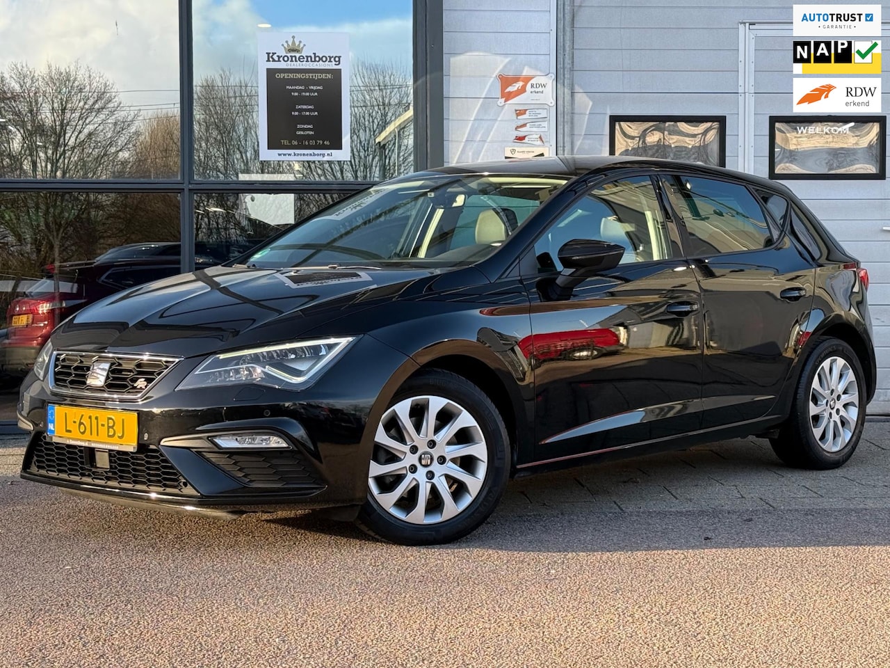 Seat Leon - 1.4 EcoTSI FR 1.4 EcoTSI FR, LED, NAP, CARPLAY - AutoWereld.nl