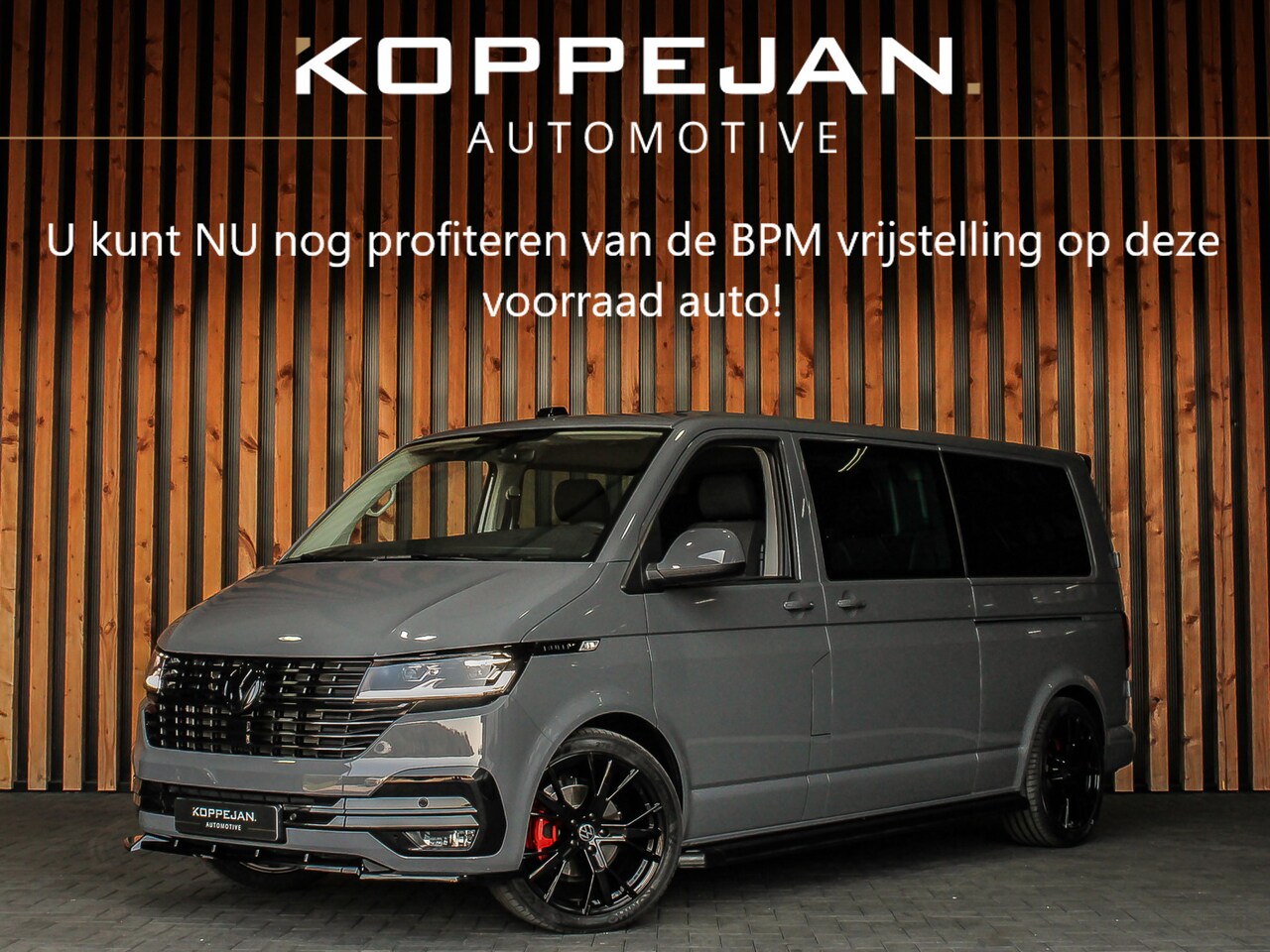 Volkswagen Transporter - 2.0 TDI 150PK DSG Dubbele Cabine Bulli | BPM VRIJ! | 2X SCHUIFDEUR MET SLUITHULP | NAVI | - AutoWereld.nl