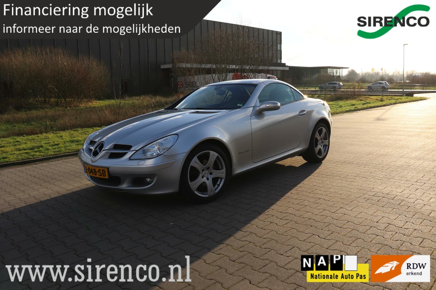 Mercedes-Benz SLK-klasse - 200 K. kompressor automaat stoelverwarming airco cruise control elektrisch dak youngtimer - AutoWereld.nl