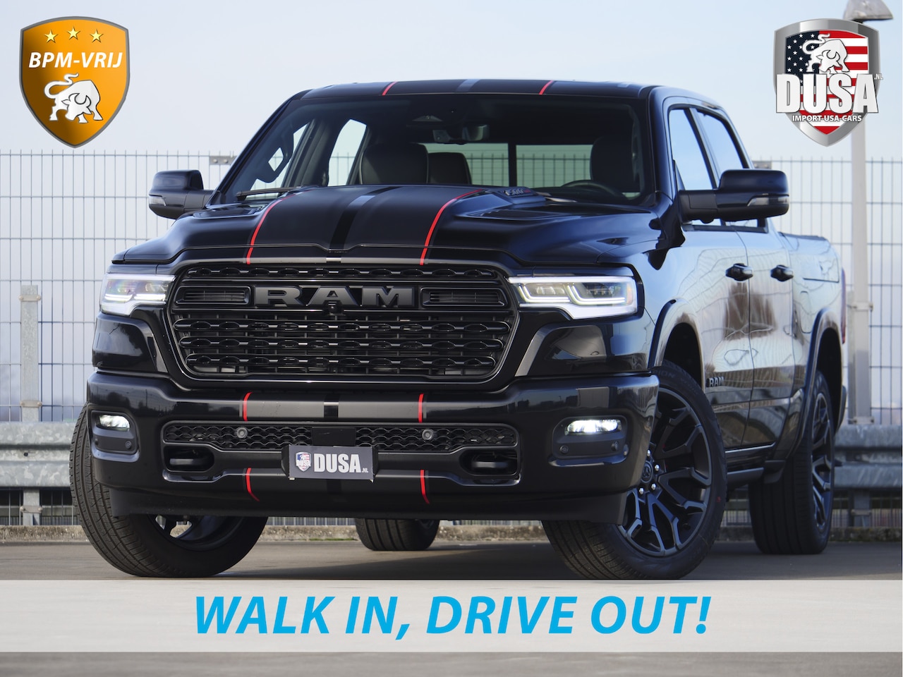 Dodge Ram 1500 - | Limited | Night | 3.0L Twin-Turbo I6 | High Output | RAMBOX Passenger Display | 14,4 Tou - AutoWereld.nl