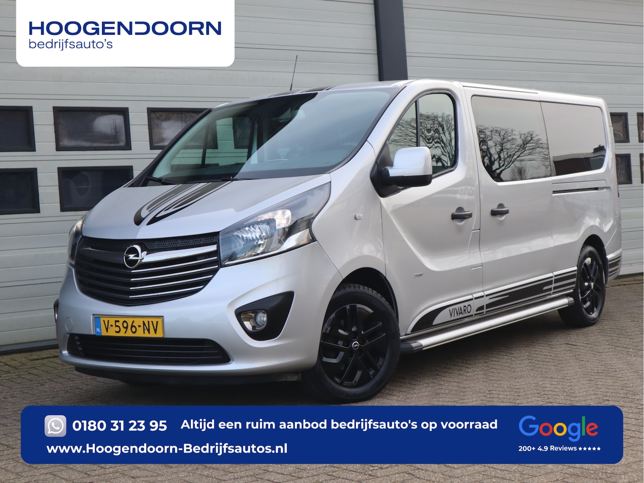 Opel Vivaro - 1.6 CDTI 146 pk Euro 6 L2 DC 5 Pers. - Innovation - Leer - 2x Schuideur - Camera - AutoWereld.nl