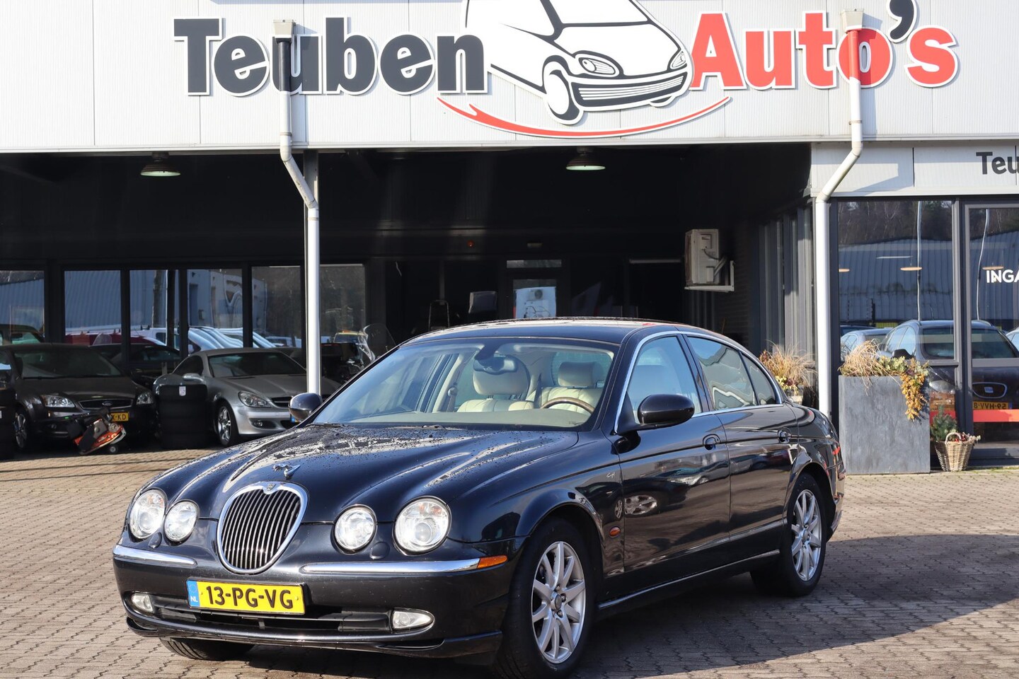 Jaguar S-type - 3.0 V6 Executive Lederen interieur, Navigatie, Climate control, Lichtmetalen wielen - AutoWereld.nl