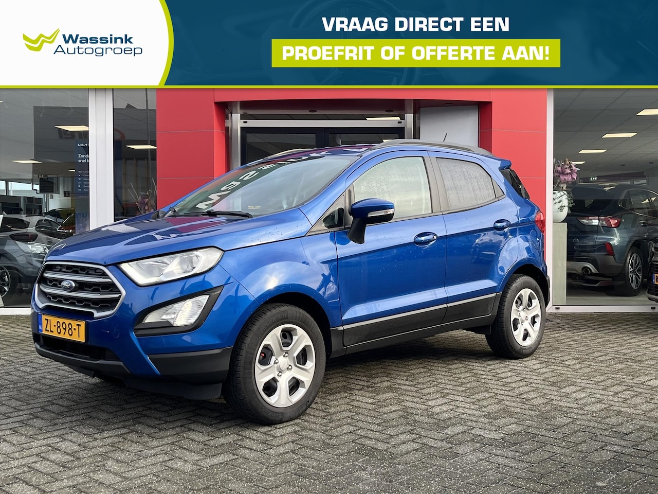 Ford EcoSport - 1.0 EcoBoost 125pk Trend Ultimate | Cruise Control | Camera Achter | Navigatie | PDC Achte - AutoWereld.nl