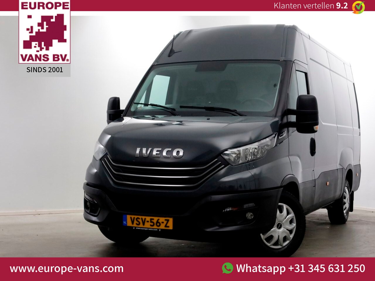 Iveco Daily - 35S16 160pk L2H2 HiMatic Automaat Airco/Camera Trekhaak 3500kg 12-2022 - AutoWereld.nl