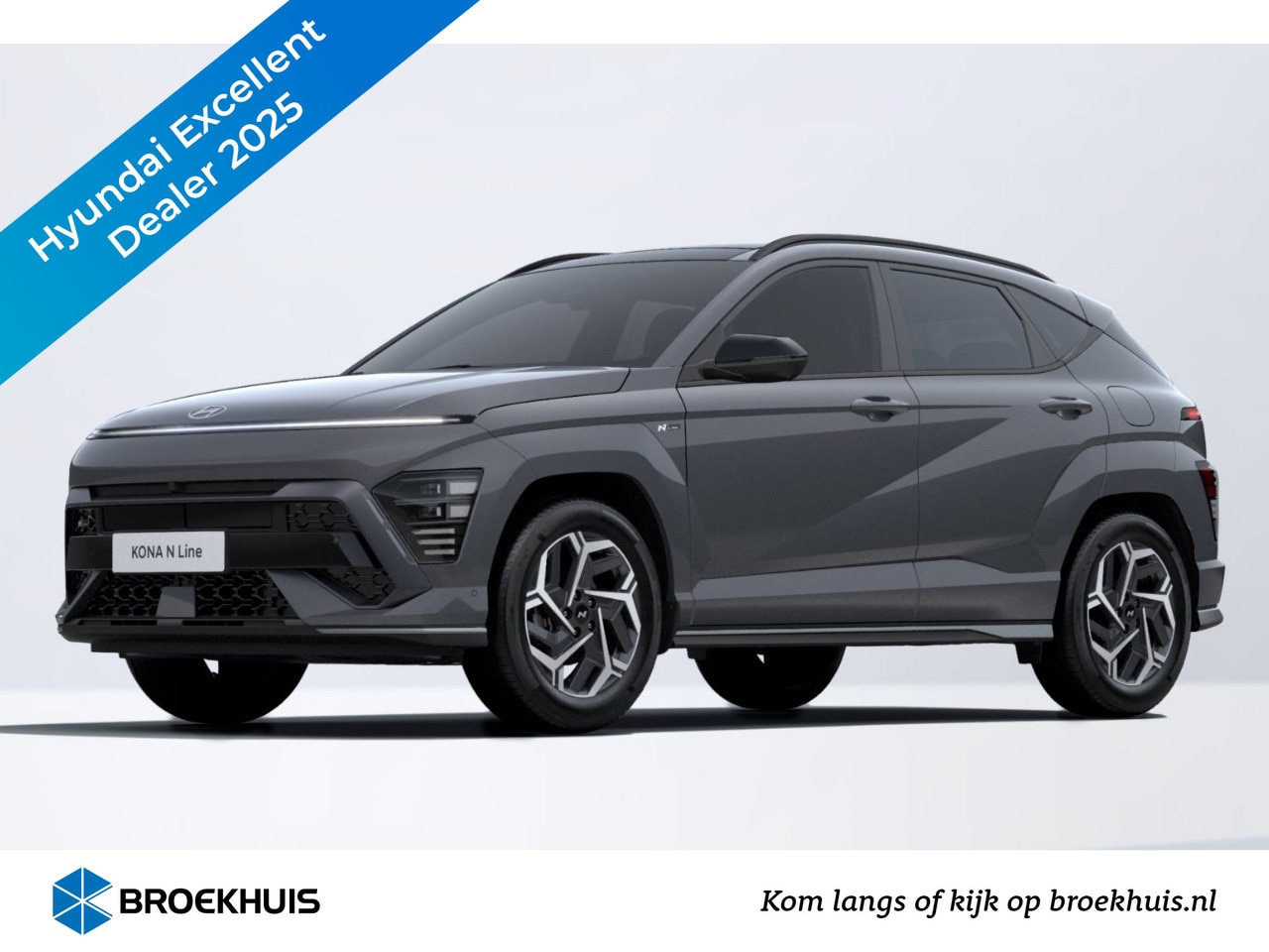 Hyundai Kona - 1.6 GDI HEV N Line Sky | € 5.186,- Voorraad Voordeel | Glazen schuif-/ kanteldak - AutoWereld.nl