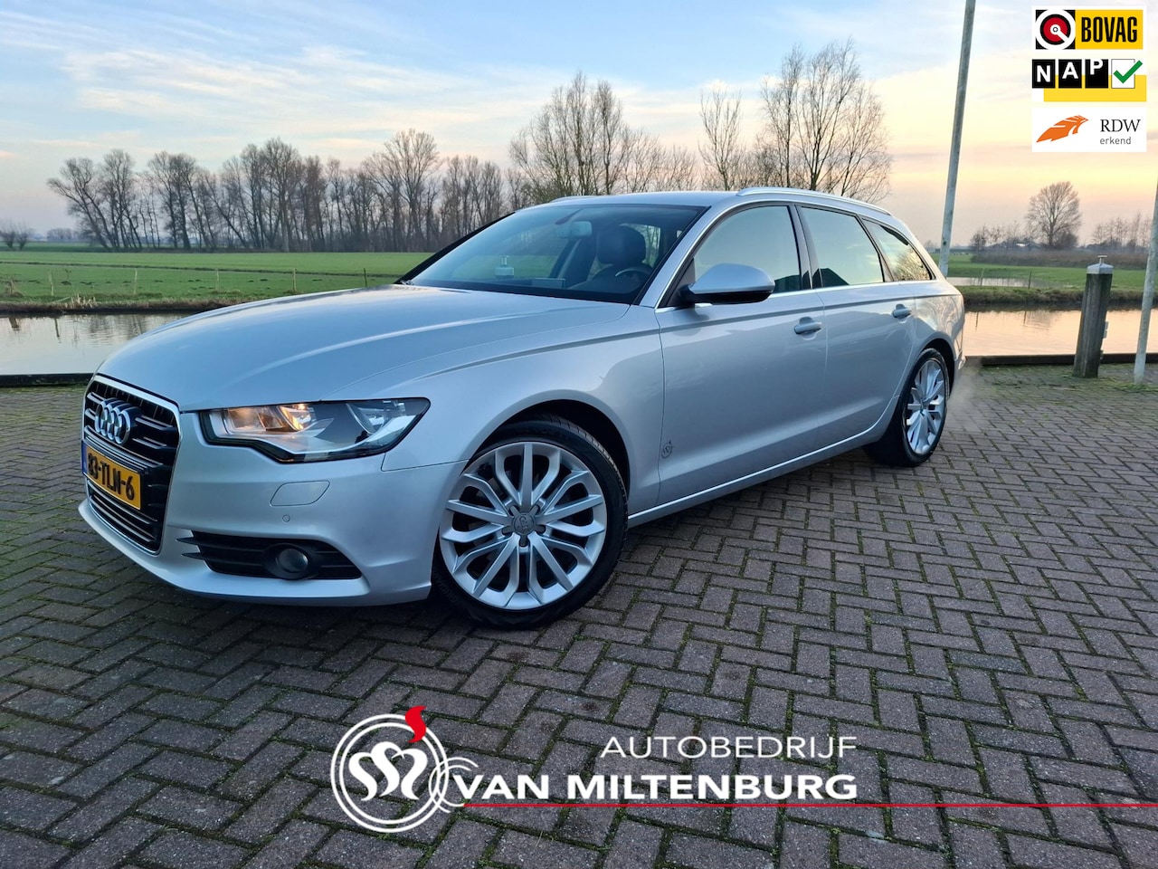 Audi A6 Avant - 2.0 TFSI Business Edition Leder Navi Clima Cruise Trekhaak PDC v+a - AutoWereld.nl