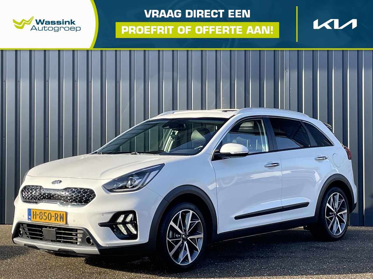 Kia Niro - 1.6 GDi Hybrid 141pk Automaat ExecutiveLine I Leer I Schuifkanteldak I Elektrische Stoel I - AutoWereld.nl