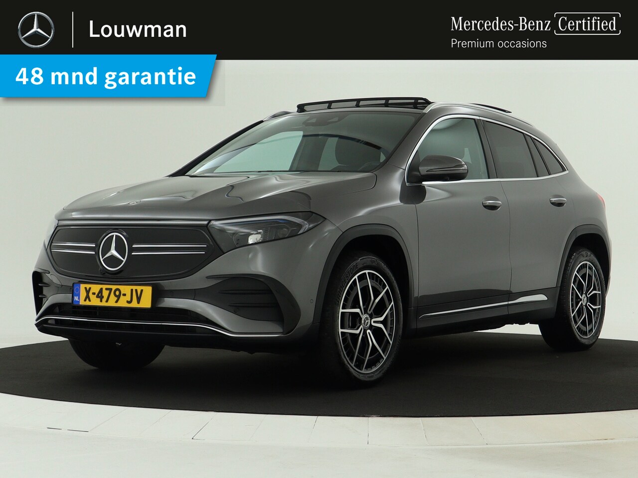 Mercedes-Benz EQA - 250+ 71 kWh AMG Sportpakket | Panoramaschuifdak | Alarm | Dode Hoek Ass | Memory | Augment - AutoWereld.nl