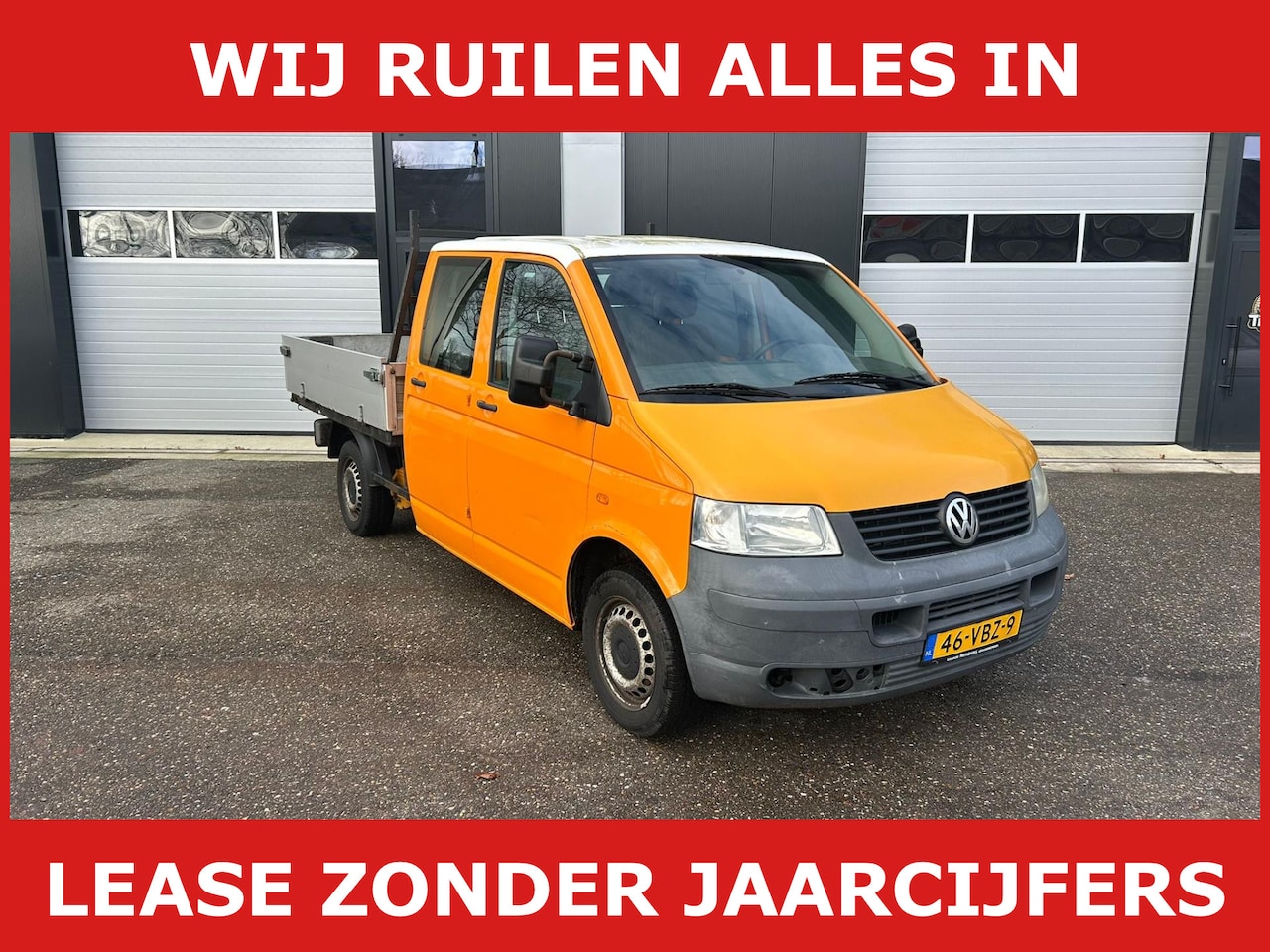 Volkswagen Transporter - 1.9 TDI 340 DC 6 pers pick up - AutoWereld.nl