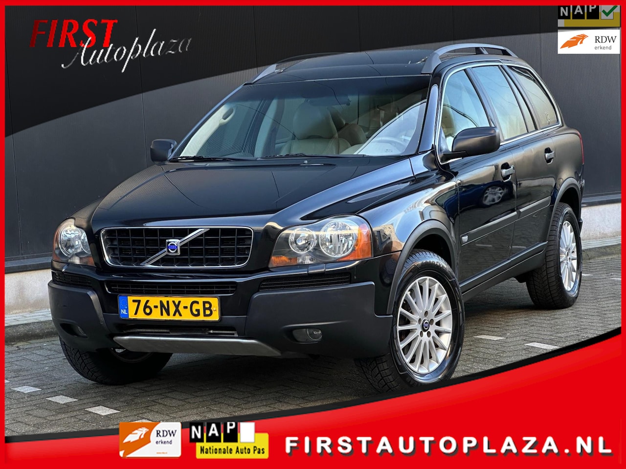 Volvo XC90 - 2.9 T6 Exclusive AUTOMAAT OPEN-DAK/MEMORY/CRUISE/AIRCO | NETTE AUTO ! - AutoWereld.nl