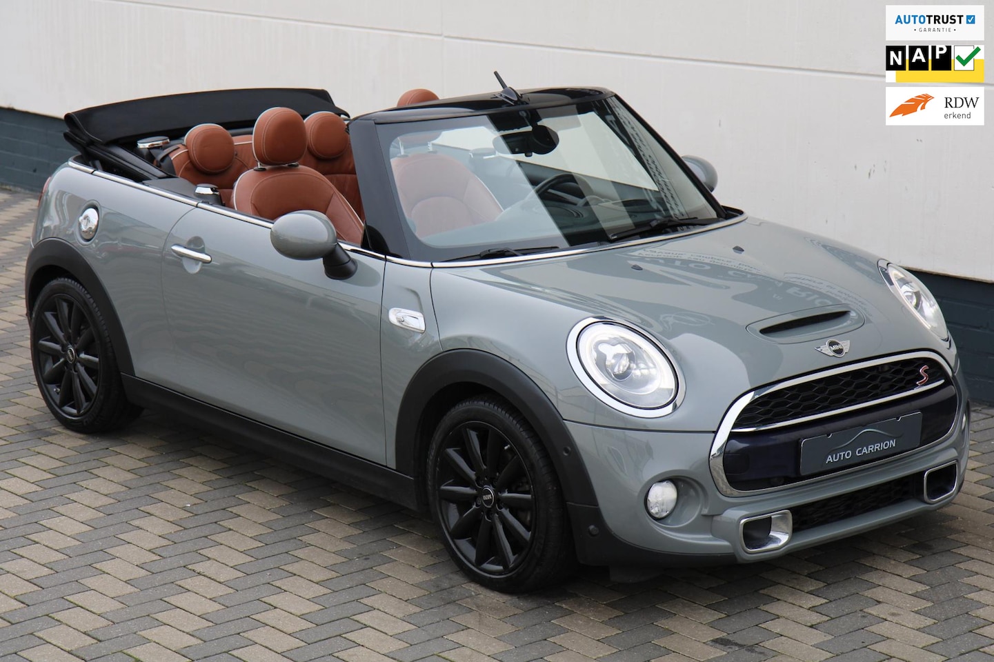 MINI Cabrio - Mini 2.0 Cooper SD 170PK Leder LED Navi HUD BTW !! - AutoWereld.nl