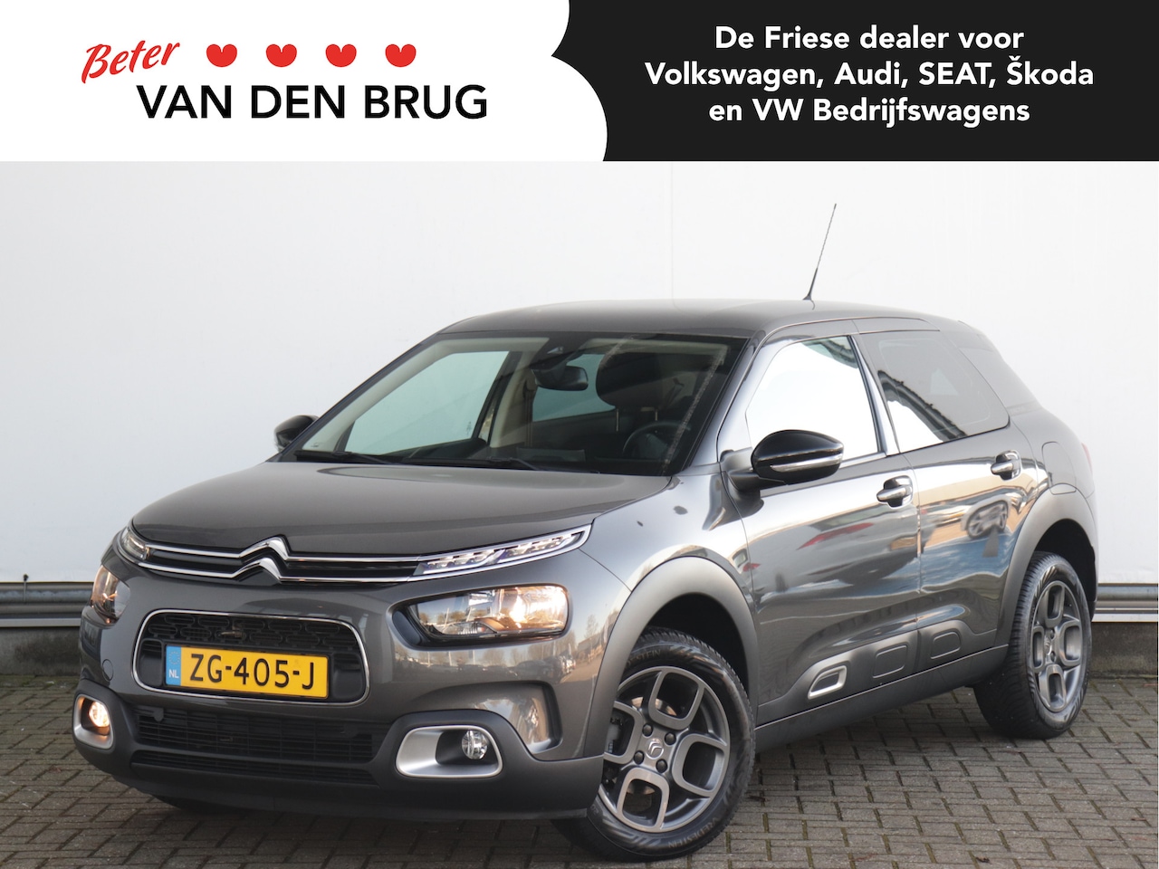 Citroën C4 Cactus - 1.2 PureTech Business | Navigatie | Cruise control | Parkeersensoren | App-connect | - AutoWereld.nl