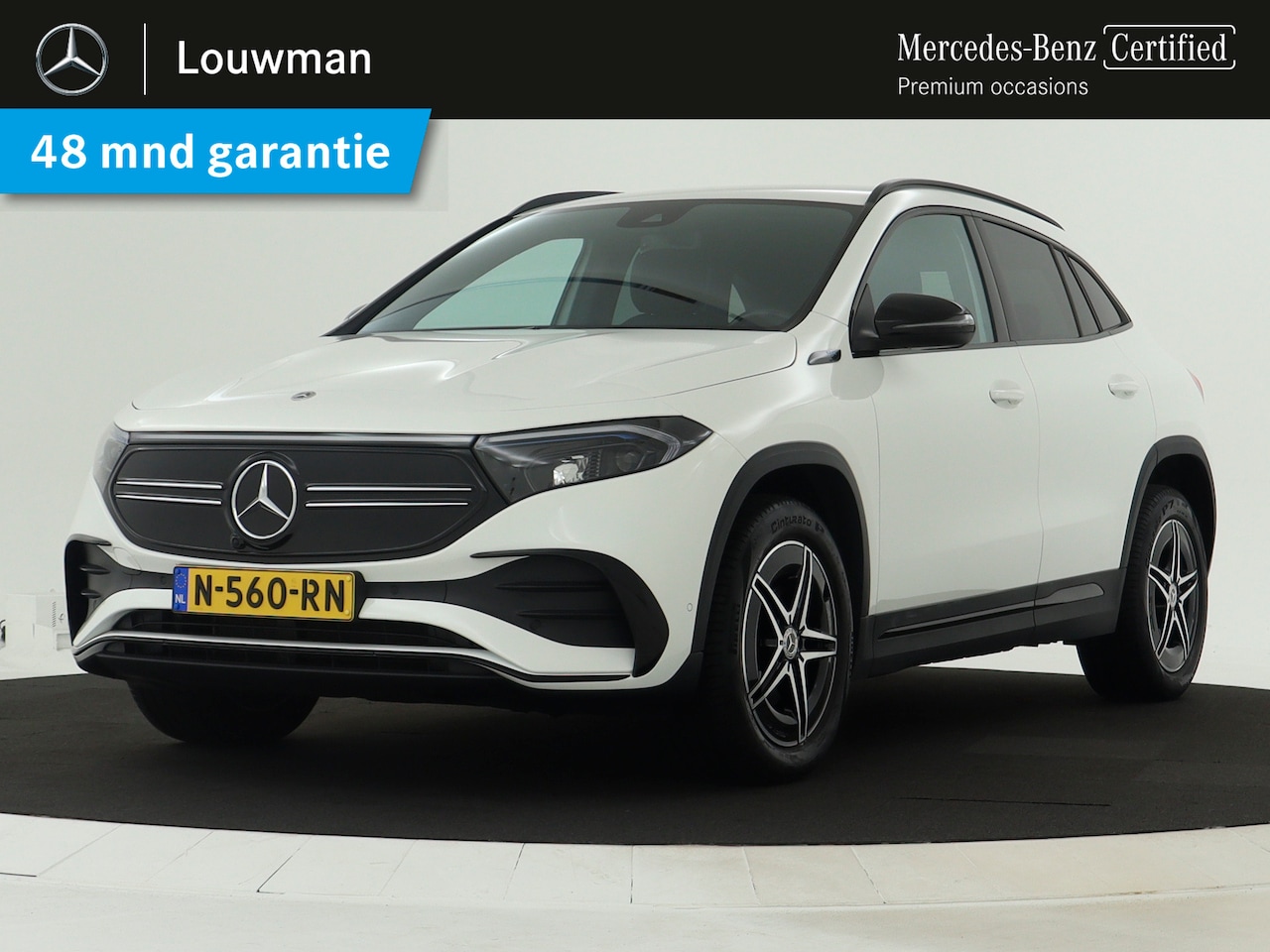 Mercedes-Benz EQA - 250 Business Solution AMG 67 kWh | Trekhaak | AMG Styling | Night Pakket | Inclusief 24 ma - AutoWereld.nl