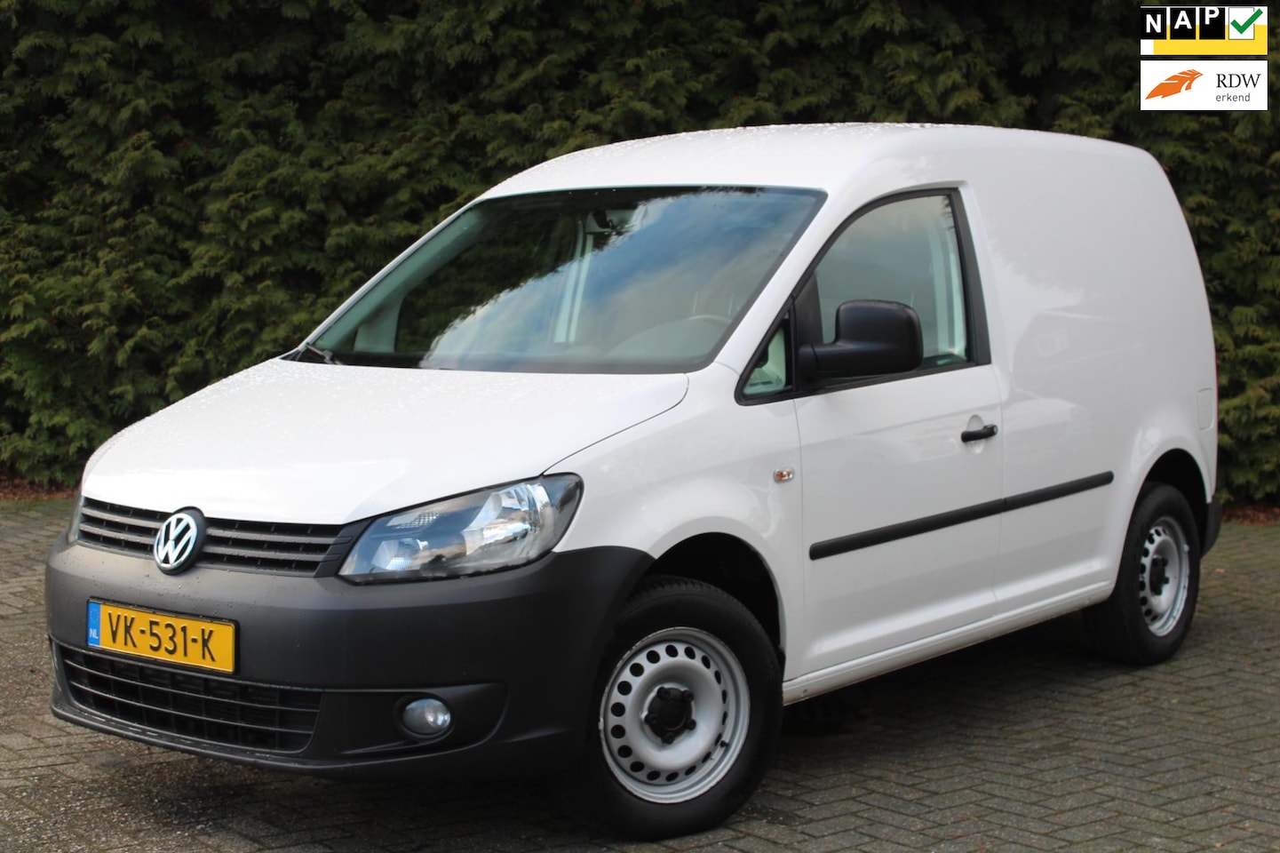 Volkswagen Caddy - 1.6 TDI Economy Baseline 75PK | Airco | Elektrische Ramen & Spiegels | NAVI | Inbouw - AutoWereld.nl