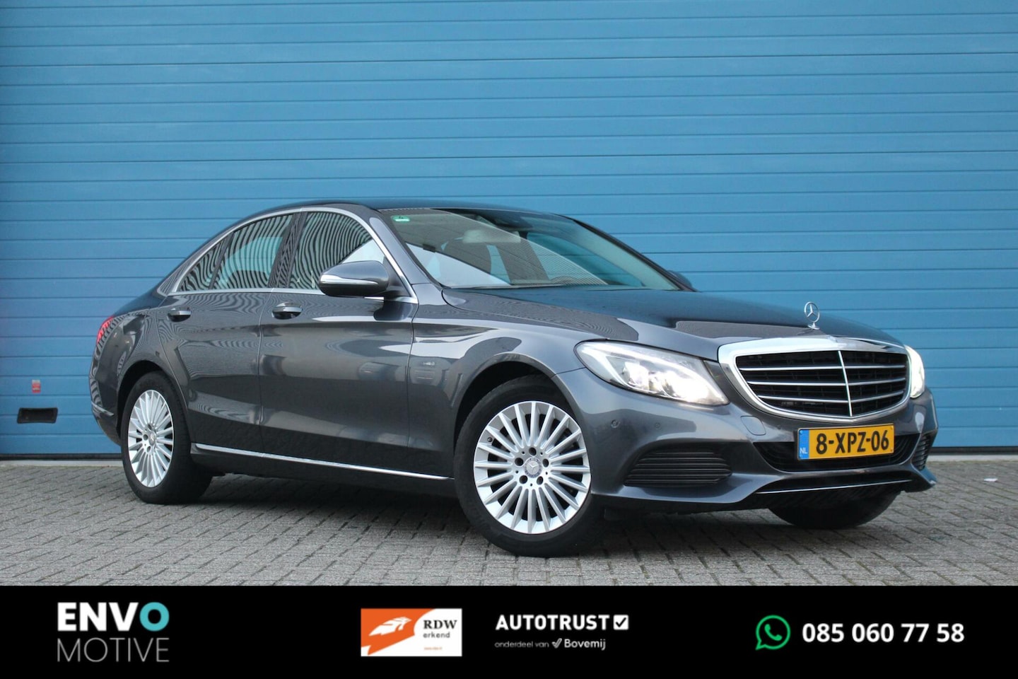 Mercedes-Benz C-klasse - 180 Ambition LED/NAVI/PDC/LEER/HOUT/TREKH. - AutoWereld.nl