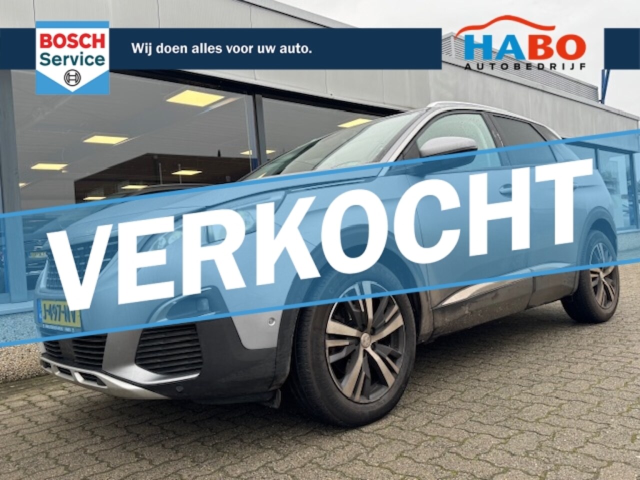 Peugeot 3008 - 1.2 PURETECH CROSSWAY EAT7 AUTOMAAT ECC/CRUISE/NAV/SCHUIF.DAK/REGEN.SENS/KEYLESS.ENTRY - AutoWereld.nl