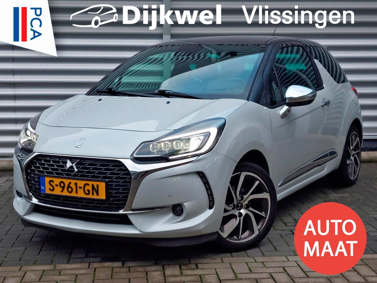 DS 3 - PureTech 110 Sport Chic Automaat Navi/Clima/Cam - AutoWereld.nl