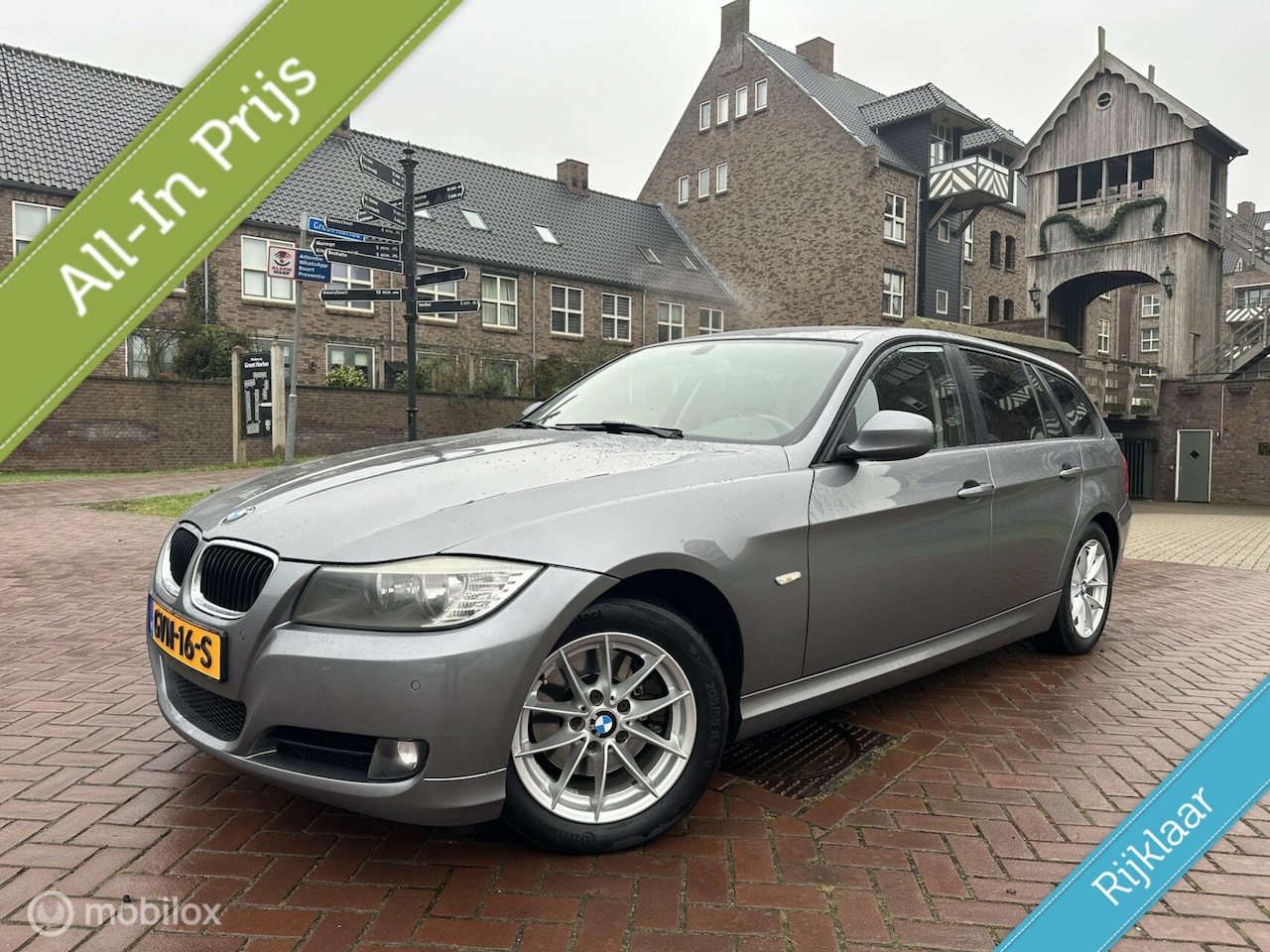 BMW 3-serie Touring - 320i 170PK! Automaat Airco Leer - AutoWereld.nl