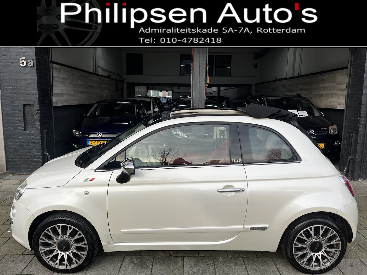 Fiat 500 C - 1.2 Rock Automaat - AutoWereld.nl