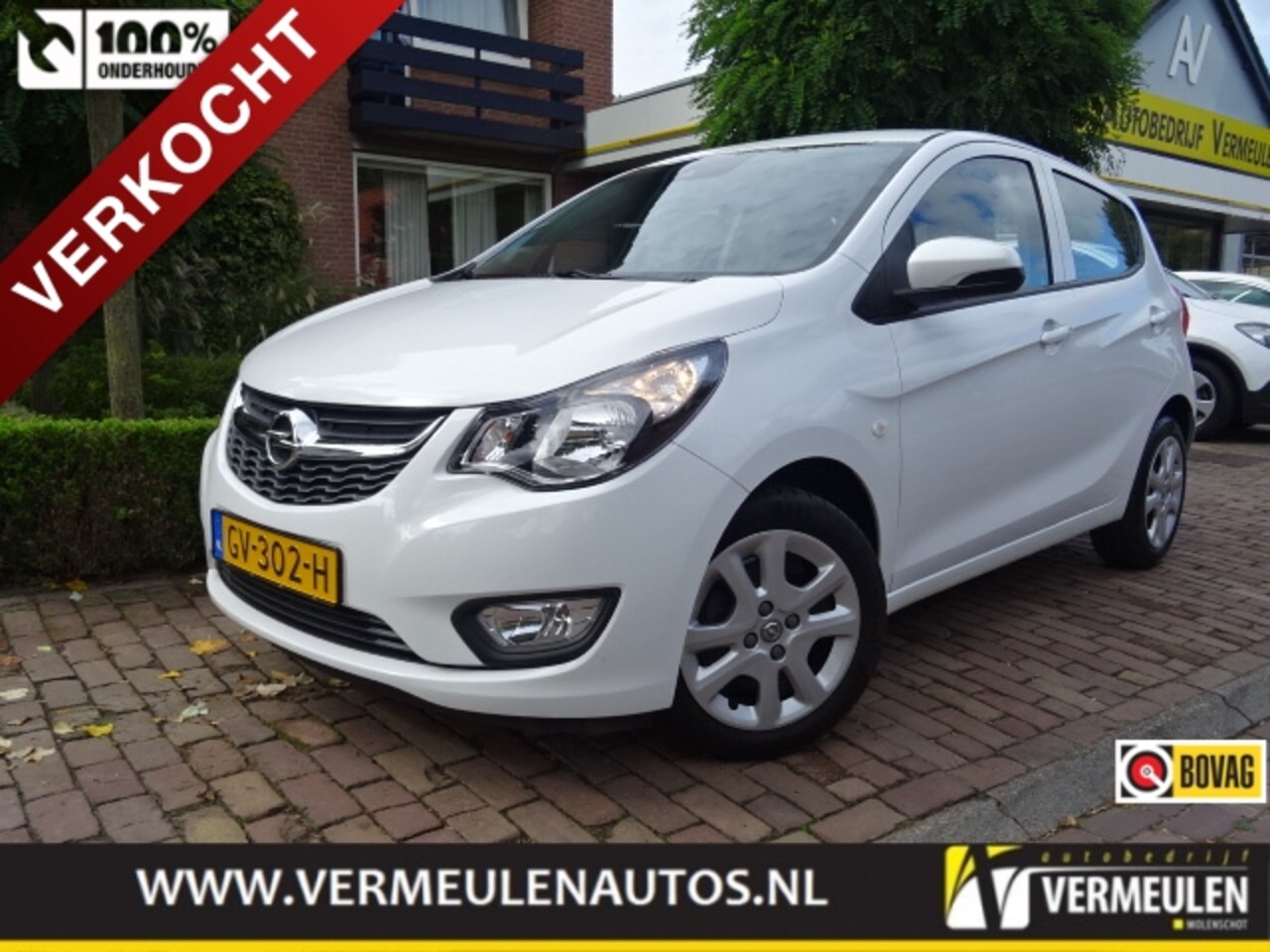 Opel Karl - 1.0 ecoFLEX 75PK Edition + Airco/ Cruise/ NL auto - AutoWereld.nl