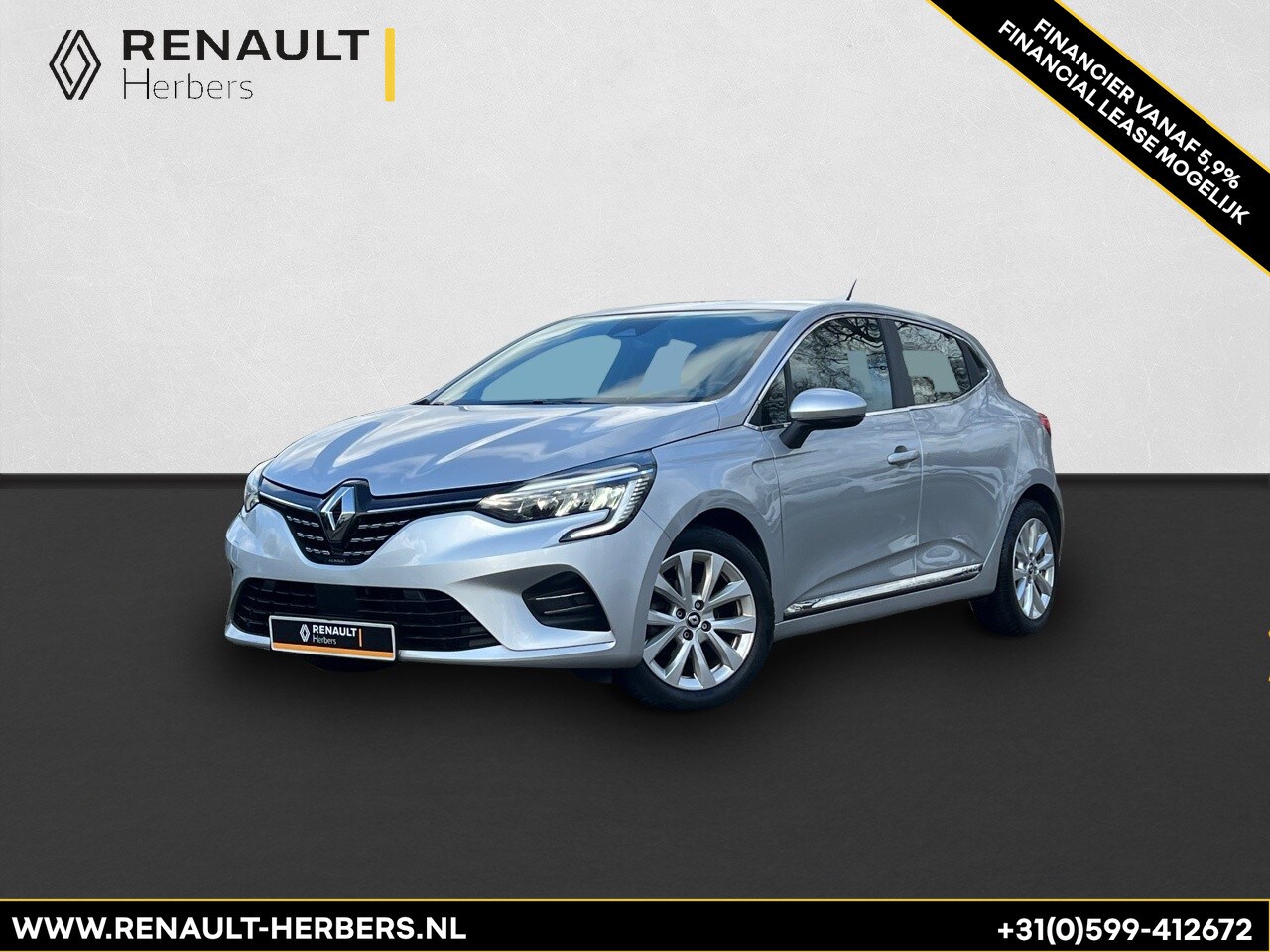 Renault Clio - 1.0 TCe Intens NAVI / PDC / ECC / STUUR EN STOELVERWARMING - AutoWereld.nl