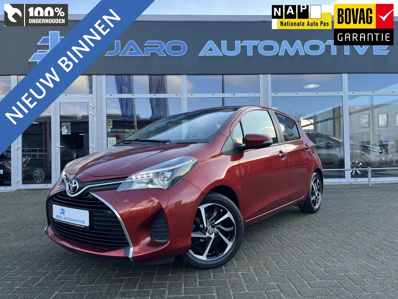 Toyota Yaris - 1.3 VVT-i Aspiration | Achteruitrijcamera | Cruise control | Trekhaak | 16 inch LMV | NAP - AutoWereld.nl