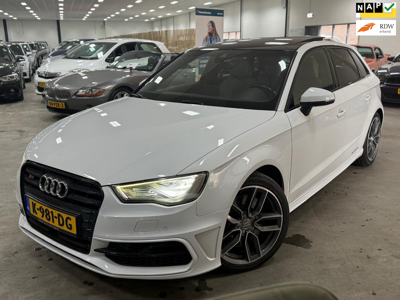 Audi A3 Sportback - 2.0 TFSI S3 quattro Pro Line Plus / PANORAMADAK / BOM VOLL - AutoWereld.nl