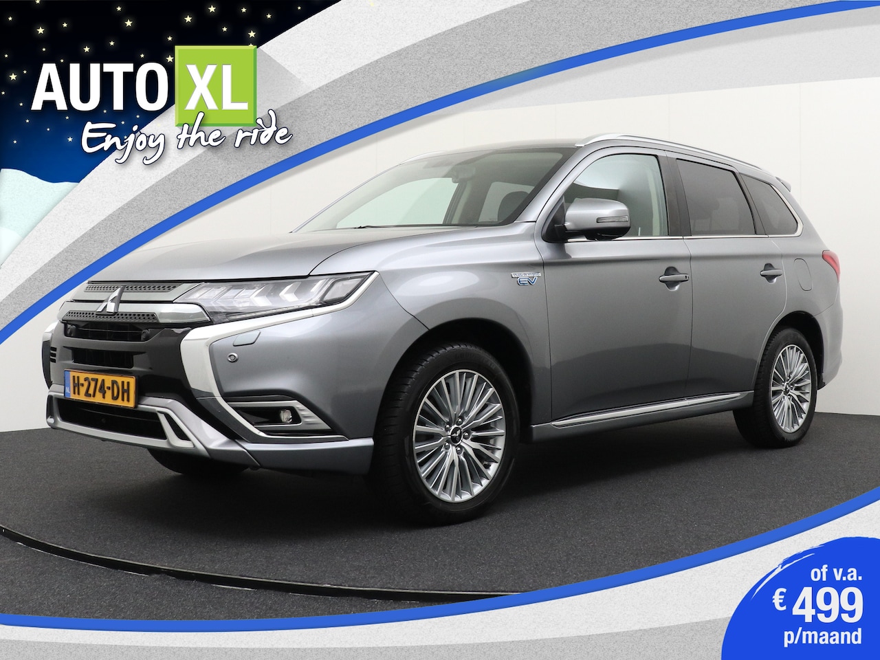 Mitsubishi Outlander - 2.4 PHEV Intense+ Schuif-dak trekhaak 360' Camera - AutoWereld.nl