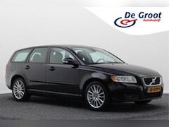 Volvo V50 - 2.0 Sport Climate, Cruise, Bluetooth, PDC, Regensensor, Leer/Stof, Isofix, 17''