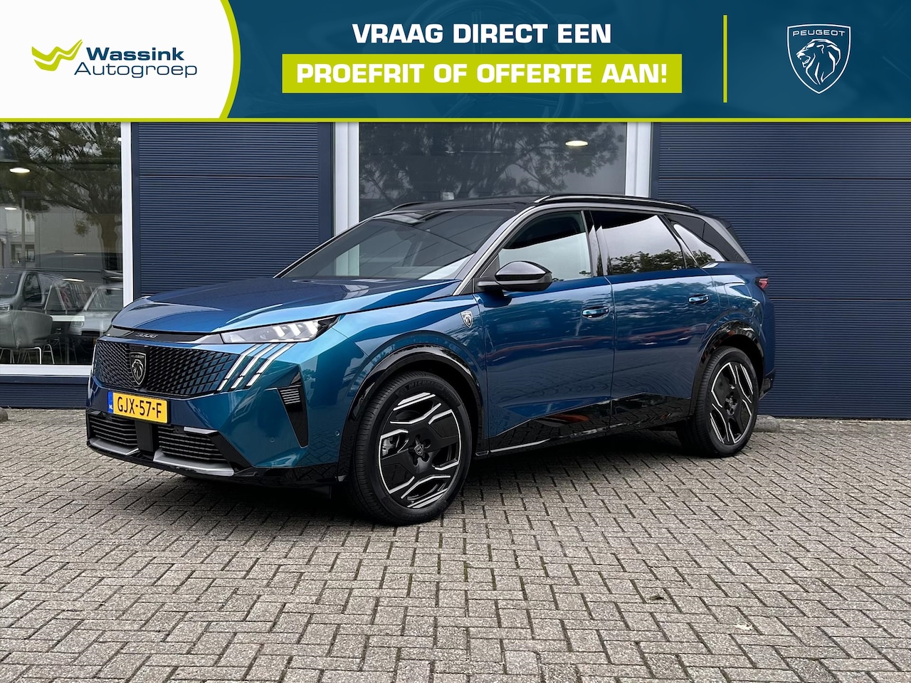 Peugeot e-5008 - New | GT | Navigatie | Apple Carplay en Androidauto | Stoelverwarming | 7 persoons uitvoer - AutoWereld.nl