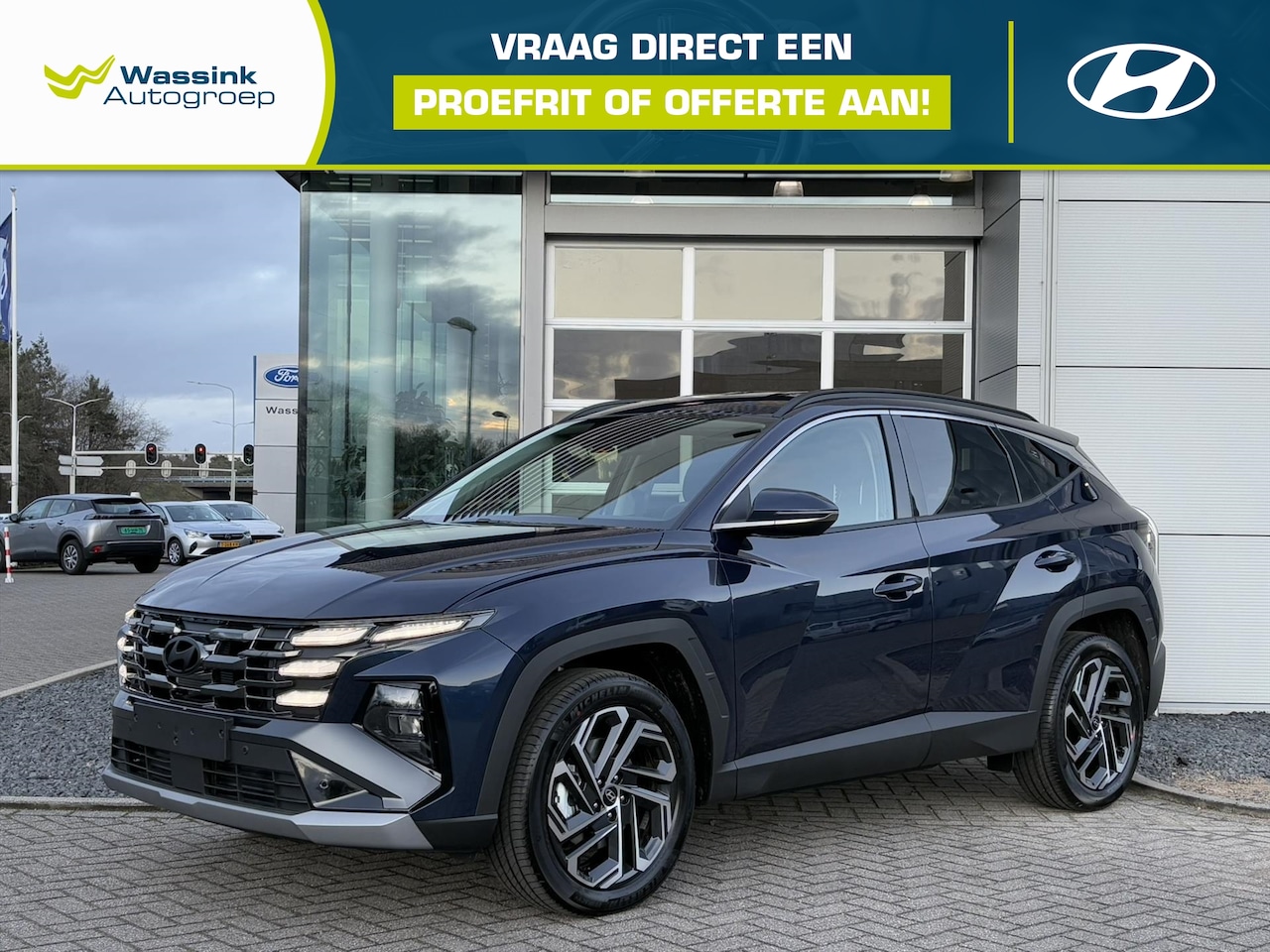 Hyundai Tucson - 1.6 T-GDi PHEV 252pk 2WD Comfort | AUTOMAAT | Adaptive Cruise Control | Camera Achter | Na - AutoWereld.nl