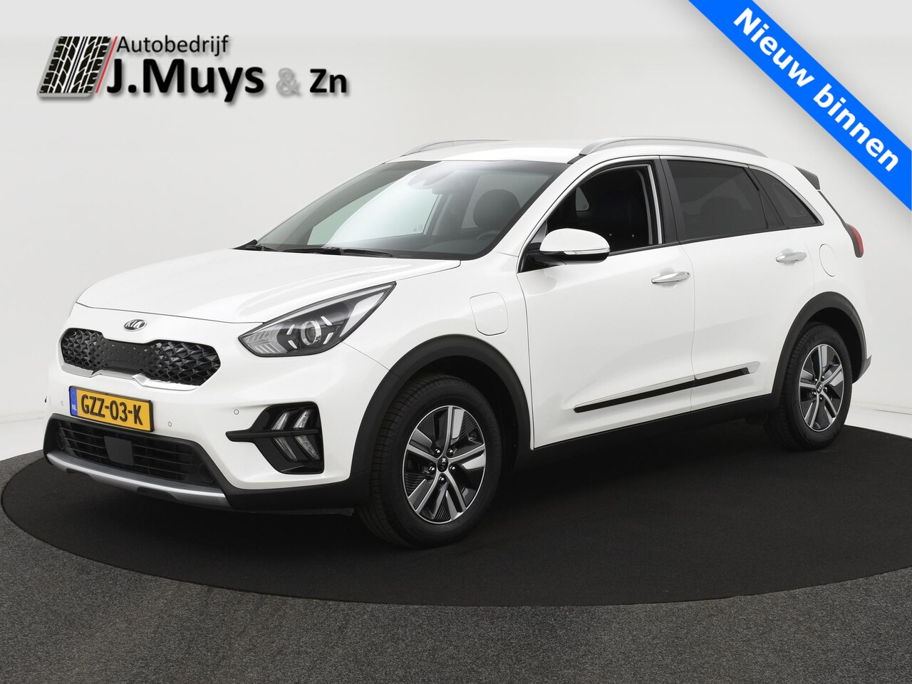 Kia Niro - 1.6 GDi 140PK PHEV DynamicLine NAVI-APP|STOEL+STUURVERW|ACC|CAMERA|1/2LEER|PDC - AutoWereld.nl