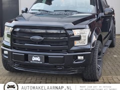 Ford F150 - USA 5.0 V8 SuperCrew LARIAT / All-BLACK / 4X4 / 360 CAM / PANORAMADAK /