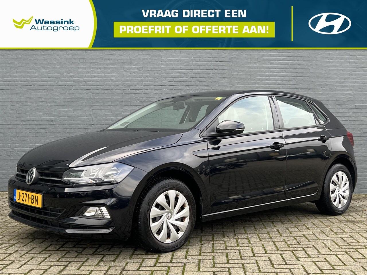 Volkswagen Polo - 1.0 80pk Comfortline | Cruise Control | Airco - AutoWereld.nl