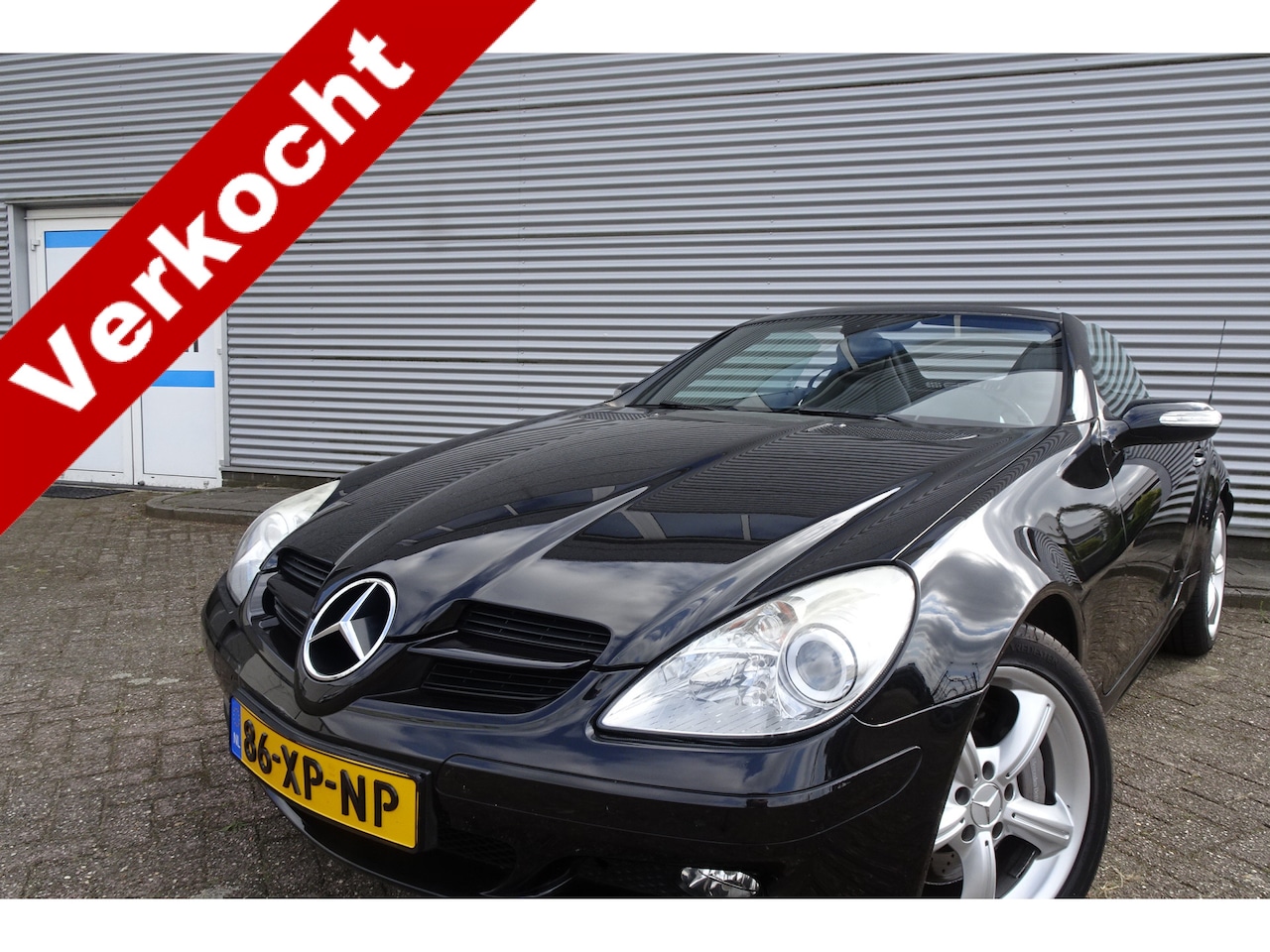 Mercedes-Benz SLK-klasse - 350 AUTOMAAT ZWART LEDER AIRSCARF AIRCO - AutoWereld.nl