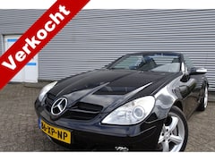 Mercedes-Benz SLK-klasse - 350 AUTOMAAT ZWART LEDER AIRSCARF AIRCO