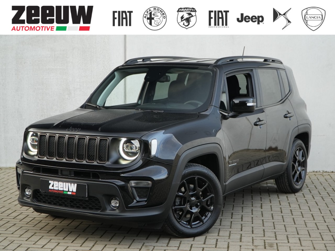 Jeep Renegade - 1.5 T e-Hybrid 130 PK Upland | LED | Carplay | Camera | 17" - AutoWereld.nl