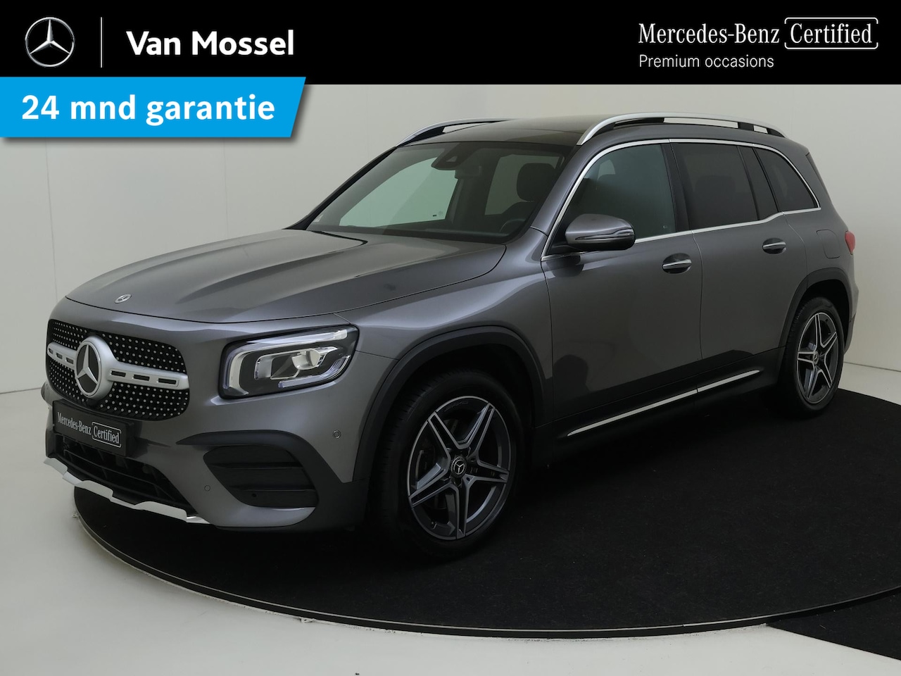 Mercedes-Benz GLB - 200 AMG Line 7p. / Panorama-Schuifdak / Privacy Glass / Parkeer Camera / Elektr. Trekhaak - AutoWereld.nl