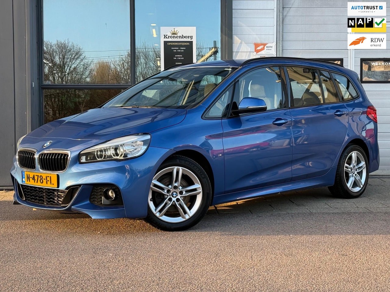 BMW 2-serie Gran Tourer - 218i Centennial High Executive 7p. 218i Centennial High Executive 7p. M Pakket, NAP - AutoWereld.nl