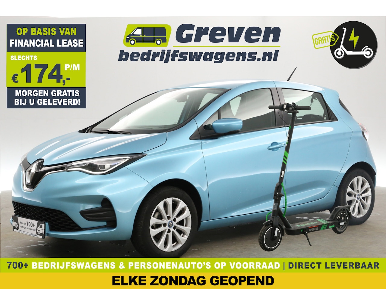 Renault Zoe - 52 kWh Experience | Huur-Accu Gratis E-Step! | Elektrisch Automaat Airco Cruise Carplay Vi - AutoWereld.nl